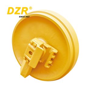 SK50 Excavator Undercarriage Spare Parts Front Roller Idler Wheel Forging