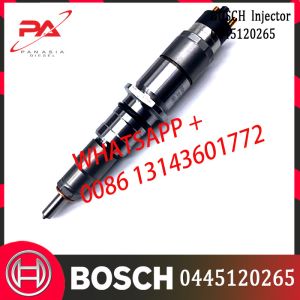 0445120265 Diesel Engine Common Rail Fuel Injector For WEICHAI WP12 612630090001