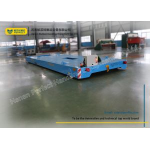 Buy cheap Blue Towed Cable Automated Guided Vehicles / Electric Transfer Cart 4t from wholesalers