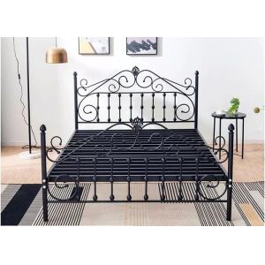 Buy cheap Home Customizable 1.5mm ODM Metal Double Bed from wholesalers