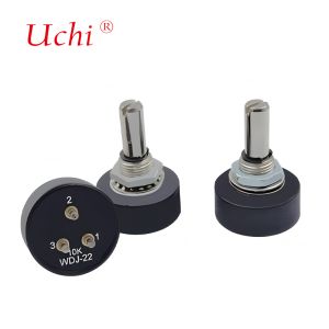 Buy cheap WDJ-22 Conductive Plastic Potentiometer 10k Angular Displacement Sensor from wholesalers