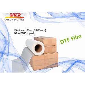Buy cheap 60cm Width Transparent PET Printing Film For DTF Digital Inkjet Printer from wholesalers