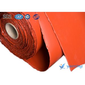 Buy cheap Ozone Resistant 1m 1.2m Width Red Silicone Fiberglass Fabric from wholesalers