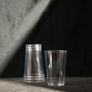 Buy cheap Lightweight Clear Plastic Disposable Cup For Hot And Cold Beverages 12OZ Volume from wholesalers