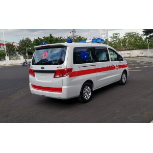 Buy cheap 5.2m Medical Emergency Ambulance Gasoline 4×2 Rear Drive from wholesalers