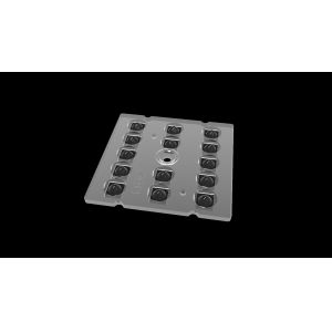 Buy cheap Ultra Wide Light Distribution LED Lens Array 14 In 1 Type 5 For Parking Lighting from wholesalers