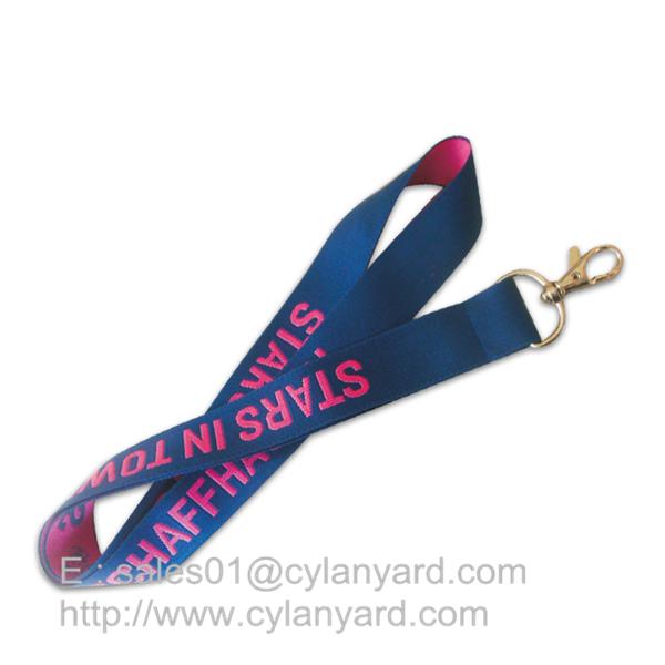 Tailored woven neck ribbon factory