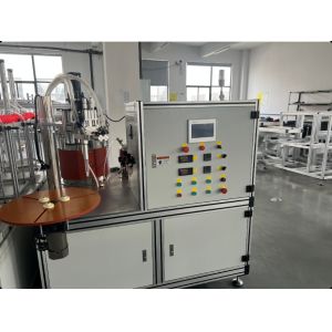 Buy cheap Filter End Cap AB Gluing Injection Machine from wholesalers