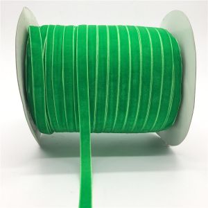 Buy cheap Velvet ribbon wholesale high quality none elastic ribbon velvet with double face black velvet ribbon roll from wholesalers