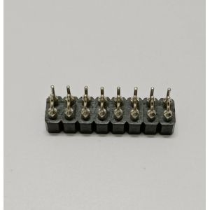 Terastor Round hole socket/Female Header 2.54mm 2*8P Special customization