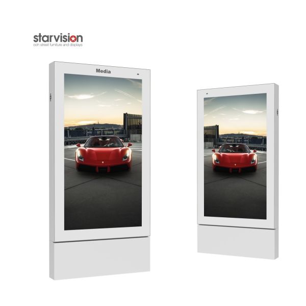 Buy cheap 65" Indoor LCD Totem Digital Signage 700nits High Brightness 4K HD With WiFi HDMI USB from wholesalers