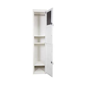 Buy cheap 2 Doors Metal Locker Cabinet Vertical Standing With Hanger from wholesalers