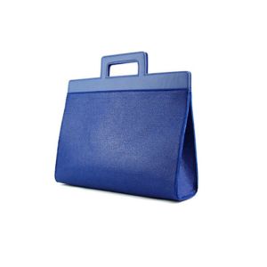Buy cheap Button And Soft Leather Handle 40*31cm Felt Handbag from wholesalers