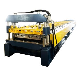Buy cheap 915 Floor Deck Roll Forming Machine Full Automatically Hydraulic System from wholesalers