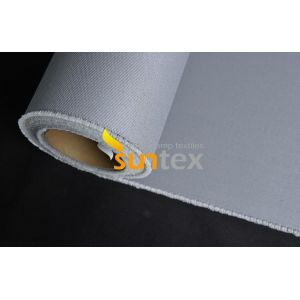 Thermal Insulation Silicone Coated Fiber Glass Fabrics Cloth Width 0.8m To 2m