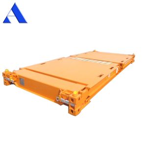 Buy cheap 20ft 20 ft 20 Flat Rack Flatrack Container Ocean Shipping Containers Tare Weight 2750KGS Floor 28mm Plywood Floor from wholesalers