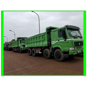 Buy cheap tractor head howo 8x4 dump truck Sinotruck Howo tipper dump truck dual circuit luxury volvo from wholesalers