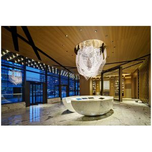 Buy cheap Creative Art Luxury Custom Led Chandelier For Hotel from wholesalers