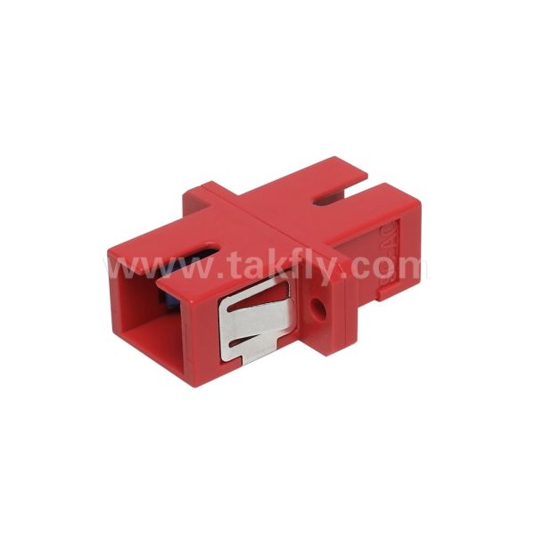 Buy cheap SC Simplex Fiber Optic Adapter Multimode APC UPC Low Loss from wholesalers