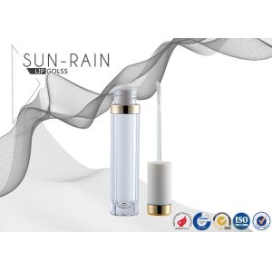 Acrylic Transparent Empty Lip Balm Tubes Lipstick Storage Container With Light