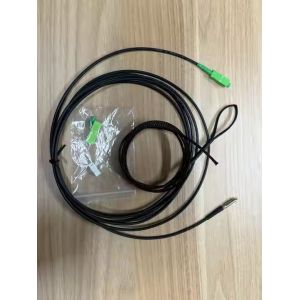 Buy cheap Pullable Pushable Fiber Optic Patch Cord SC/APC Pre-connectorized FTTH Drop Cable Pulling/Pushing through the wall from wholesalers