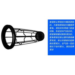 Buy cheap Star Type Dust Collector Cages Smooth Surface Prevent The Bag From Damage from wholesalers