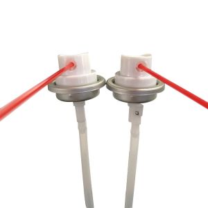 Compact Carburetor Cleaner Aerosol Spray Valve All Direction Valve