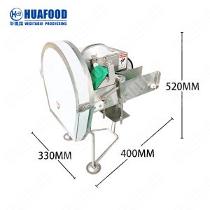 Electric Green Leek Cutting Machine / Parsley Celery Spinach Fennel Lettuce