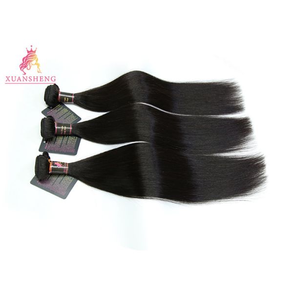Quality 30 Inch Peruvian Unprocessed Straight Human Hair Can Be Dyed Or Bleach for sale