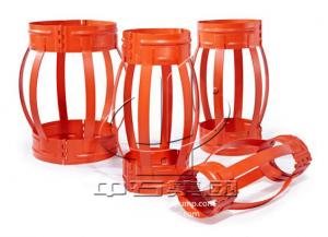 China Latch On Welded 6*8-1/2 Bow Spring Centralizer Heat Treated on sale