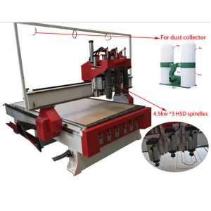 Buy cheap speedy cnc router mdf engraving carving machine with 3 spindles from wholesalers