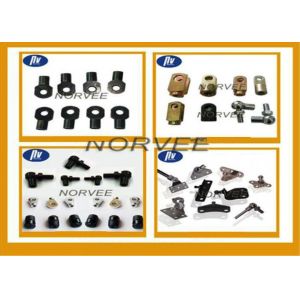 Black Gas Door Struts With Vent Pipe , Truck Cap Gas Struts For Machine