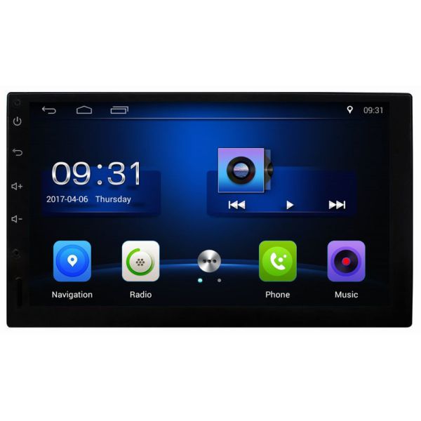 Buy cheap Ouchuangbo 7 inch android 8.1 for Universal Car DVD radio wifi bluetooth 4*45 Watts amplifier from wholesalers