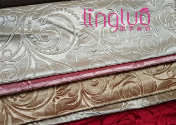 Quality European Style Fleece Fabric For Sofa Italian Home Textile Absorb Noise Slipcover for sale