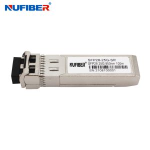 25G SFP+ Duplex LC 1310nm 10KM DFB Optical Module Transceiver