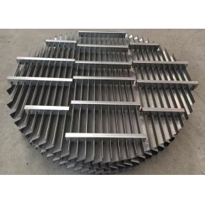 Buy cheap SS 304 316 Vane Pack Mist Eliminator , Oil Mist Eliminator Height 200mm For Colling Tower from wholesalers