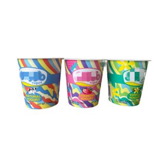 Buy cheap White Plastic Yogurt Cup Available in MOQ 100000pcs from wholesalers