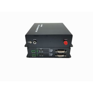 CE, RoHS Compliant 1080P/60Hz DVI to Fiber Video Converter over Single Mode