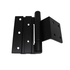 Customizable Black Aluminum Hinge for Flexible Rotation and Smooth Operation in