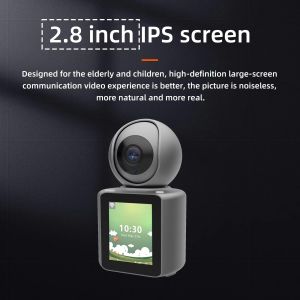 Buy cheap Video Camera 2.8-inch Screen 355 degree Smart Security Camera 1080p HD Video Night Vision Motion Detection from wholesalers