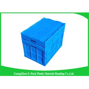65L Packaging Collapsible Plastic Containers Recyclable Space Saving 600 * 400 *