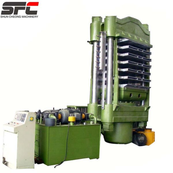 EVA Column Type Foaming Plate Rubber Vulcanizing Press hydraulic system