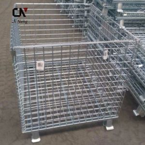 Buy cheap Stackable Wire Mesh Storage Cages Customized Collapsible from wholesalers