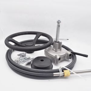 Buy cheap Marine Boat Outboard Rotating Mechanical Steering System Cable & Wheel Outboard System from wholesalers