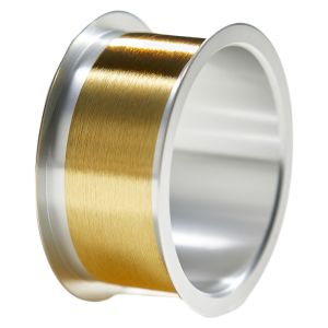 Ultra Thin 0.05mm Gold Coated Silver Spooled Wire For High Reliability