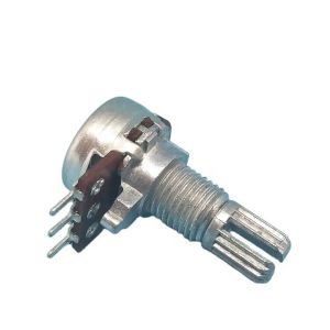 Buy cheap 12mm A10k Potentiometer 3 Pin 500k Audio Taper Pot Amplifier from wholesalers