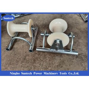 Buy cheap 12kN Underground Cable Tray Wire Pulling Rollers from wholesalers