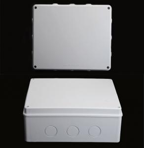 Buy cheap Pre Drilled Rectangular Abs Waterproof Junction Box 300x250x120mm With PVC Stoppers product