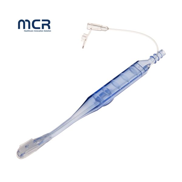 Quality Disposable Suction Toothbrush With Soft Silicone Bristle for sale