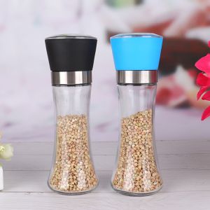 Buy cheap Adjustable Spice Biodegradable 160ml Glass Pepper Grinder from wholesalers